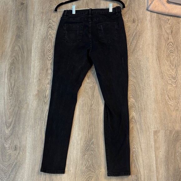 Kittenish- Classic Black Women's Jeans- size medium - Picture 3 of 5